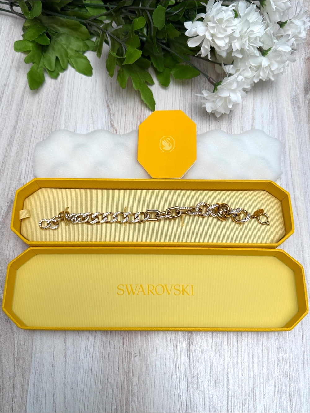 SWAROVSKI Dextera Pavé chain bracelet
